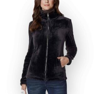 32 DEGREES Plush Luxe Fur Super Soft Full Zip Jacket